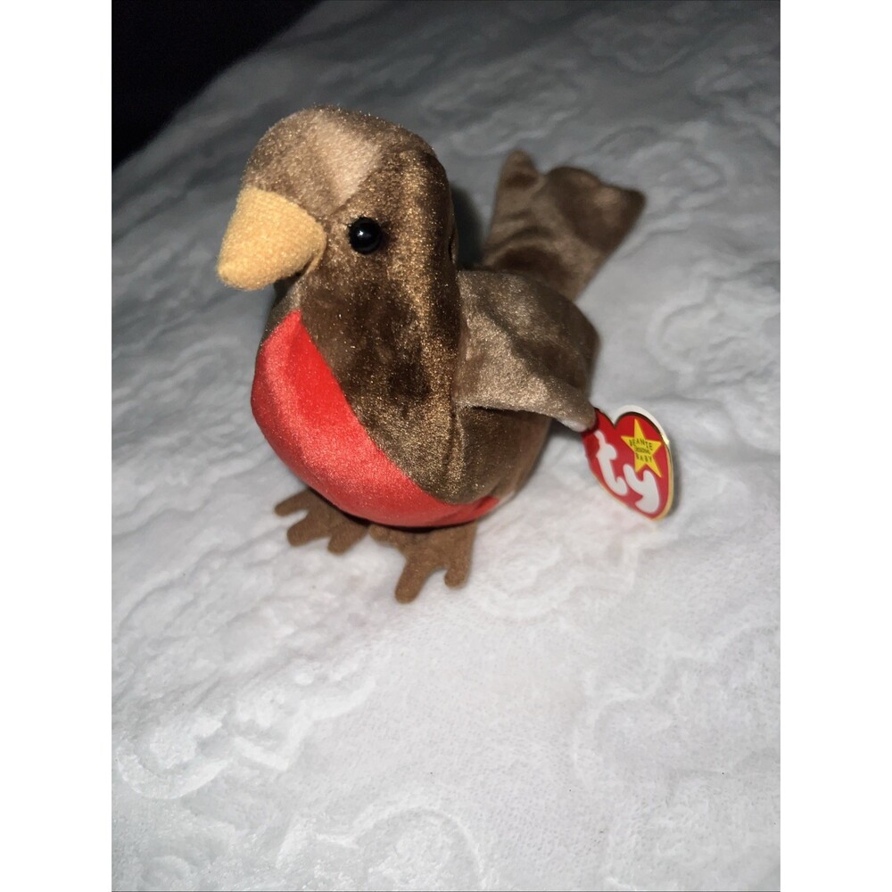 Ty Beanie Baby Early the Robin DOB March 20, 1997